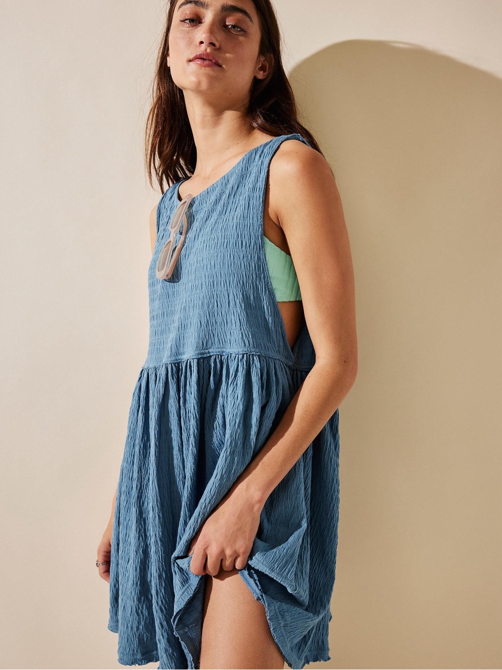 Free People - I’m Still Obsessed Sleeveless Mini Dress